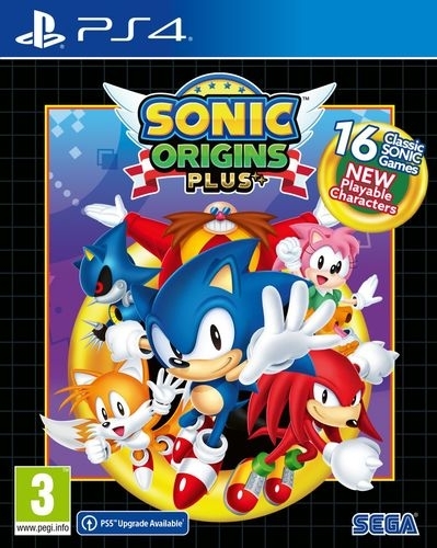 PS4 SONIC ORIGINS PLUS LIMITED D1 EDITION PLAYSTATION