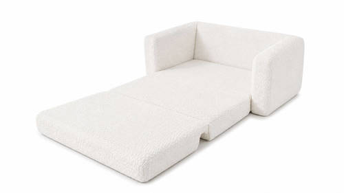 ספונת נפתחת לילדים טדי Cotton White לבן MAMO