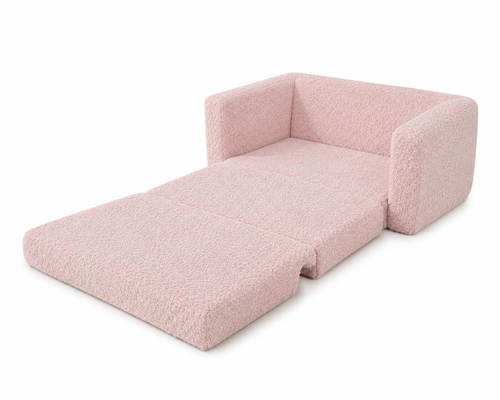 ספונת נפתחת לילדים טדי Marshmallow Pink ורוד Mamo