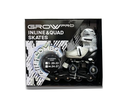 קומבו סקייט אפור Grow