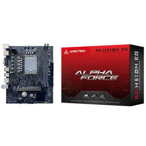 לוח ARKTEK H610M LGA1700 DDR4 2SLOT EG