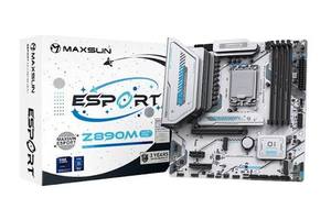 לוח Z890M WIFI ICe lga1851 ddr5 4slot white ULTRA ESPORT MAXSUN