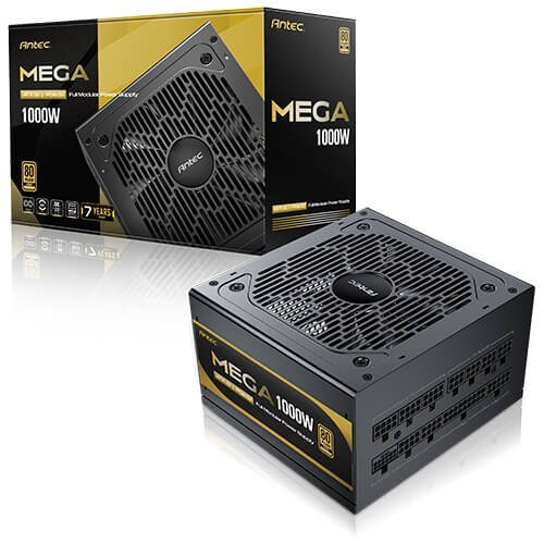 ספק כוח | Antec MEGA | 1000W 80Plus Gold ATX3.1 Full Modular