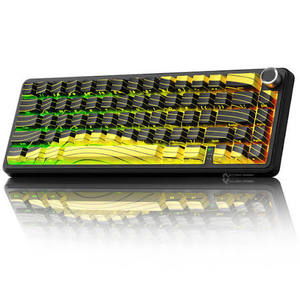 מקלדת BLACK YELLOW GAMING ATTACK SHARK X65 8K PRO