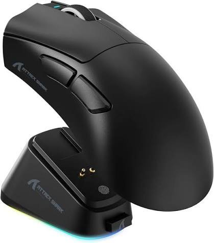 עכבר גיימינג אלחוטי ATTACK SHARK V3 PRO BLACK