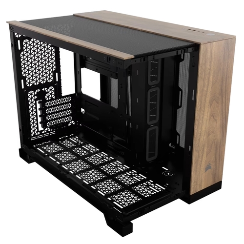 מארז | CORSAIR 2500X Micro | ATX Dual Chamber – שחור עם פאנלים מ