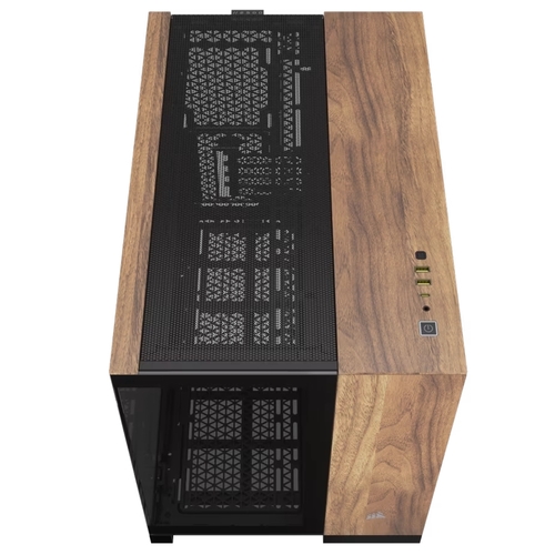 מארז | CORSAIR 2500X Micro | ATX Dual Chamber – שחור עם פאנלים מ
