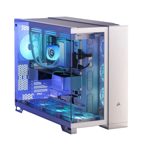 מארז למחשב | CORSAIR 6500X Mid-Tower Dual Chamber לבן