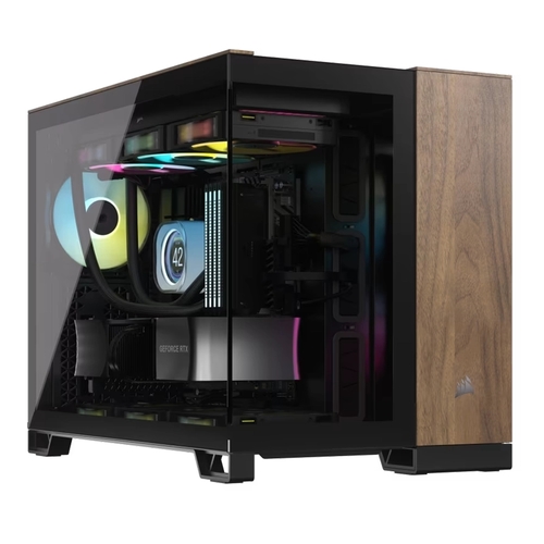 מארז | CORSAIR 6500X Mid‑Tower Dual Chamber – שחור עם פאנלים מ