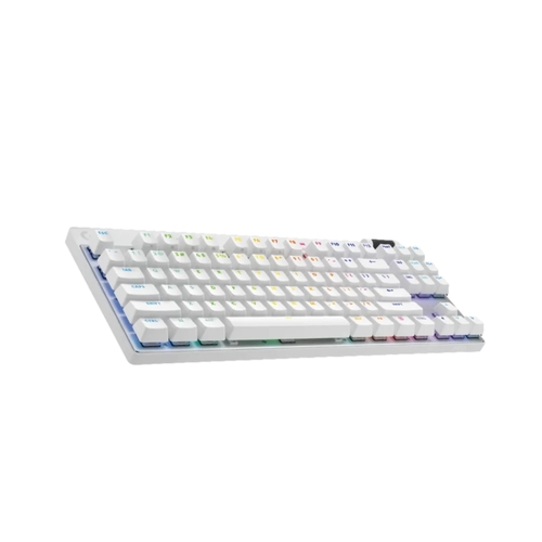 מקלדת גיימינג חוטית | PRO X TKL RAPID בצבע לבן מבית LOGITECH