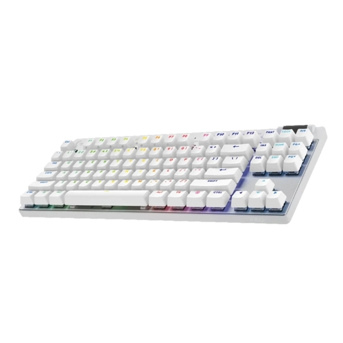 מקלדת גיימינג חוטית | PRO X TKL RAPID בצבע לבן מבית LOGITECH