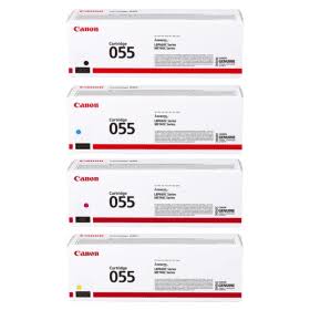 סט טונרים מקוריים שלם Canon CRG055