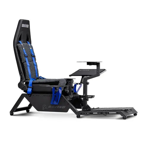 Next Level Racing Flight Simulator Cockpit  Boeing Commercial Edition  מושב טיסה מקצועי NLR-S027