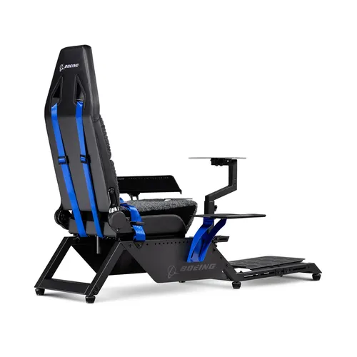 Next Level Racing Flight Simulator Cockpit  Boeing Commercial Edition  מושב טיסה מקצועי NLR-S027