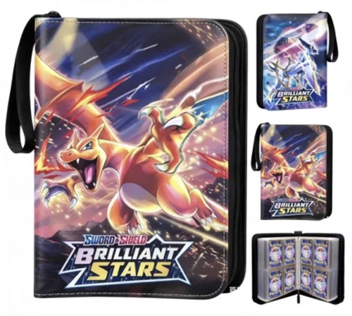 קלסר Pokémon TCG ל-900 קלפים עם רוכסן | Pokémon TCG 900 Cards Zipper Binder