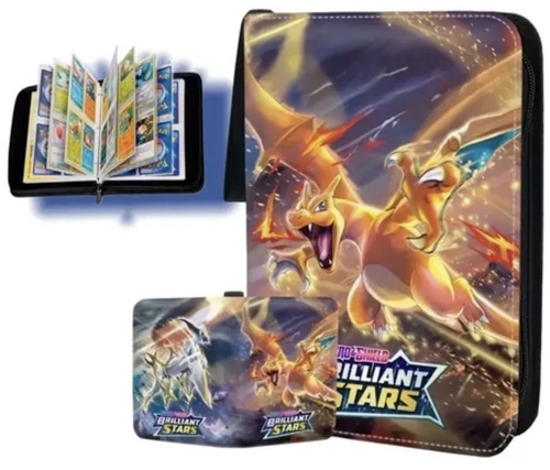 קלסר Pokémon TCG ל-900 קלפים עם רוכסן | Pokémon TCG 900 Cards Zipper Binder