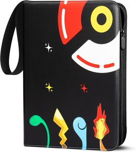 קלסר Pokémon TCG ל-900 קלפים עם רוכסן | Pokémon TCG 900 Cards Zipper Binder
