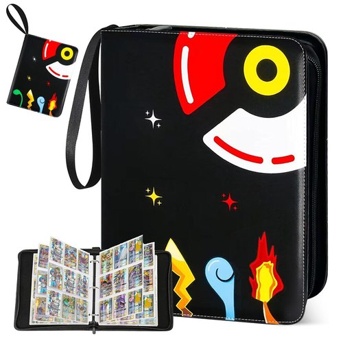 קלסר Pokémon TCG ל-900 קלפים עם רוכסן | Pokémon TCG 900 Cards Zipper Binder