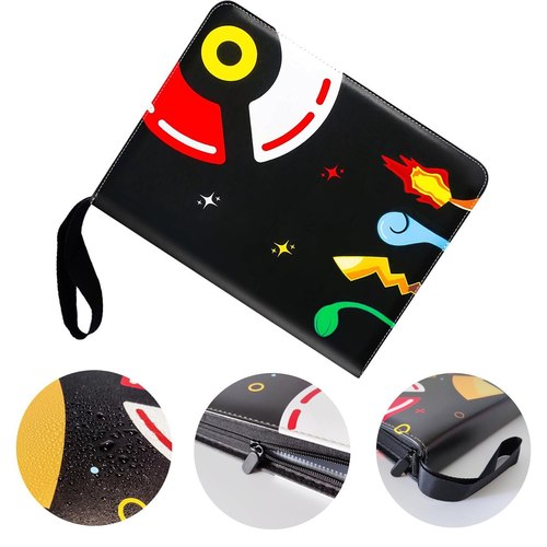 קלסר Pokémon TCG ל-900 קלפים עם רוכסן | Pokémon TCG 900 Cards Zipper Binder