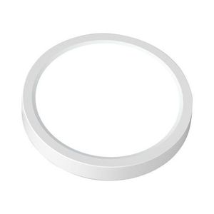  צמוד תקרה לבן  TIME 12W 180MM IP40 3CCT 