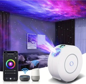 מקרן גלקסיה חכם Wi-Fi עם שליטה באפליקציה ובפקודות קוליות | Smart Wi-Fi Galaxy Star Projector with App & Voice Control