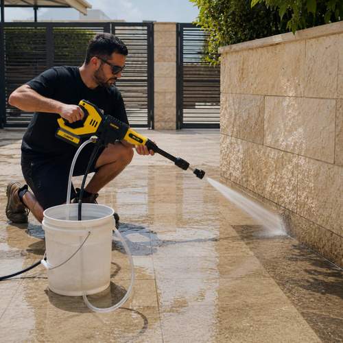 אקדח שטיפה נטען JPG-21V ג'ספר כולל סוללה ומטען 