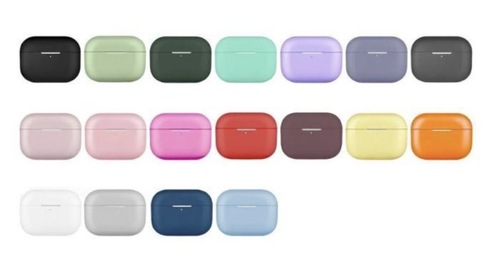 כיסוי סיליקון ל-AirPods Pro 2 – מגוון צבעים | AirPods Pro 2 Silicone Protective Case – Assorted Colors