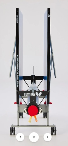 שולחן פינג פונג חוץ Outdoor בטרפליי Butterfly Home Rollaway