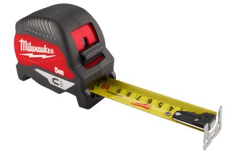 מטר מגנטי אורך 5 מטר  - דור 4 החדש !  Milwaukee 4932498768