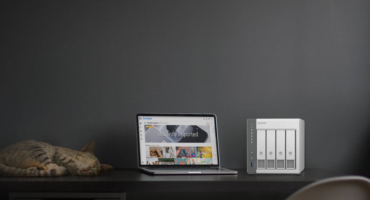 שרת QNAP TS-433 4 BAY NAS