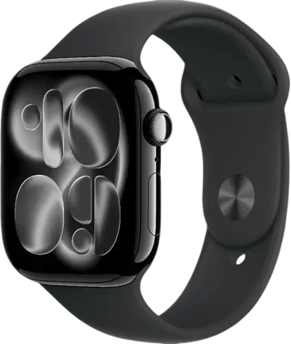 שעון חכם 46mm Watch 11 GPS Jet Black Aluminium Black Band