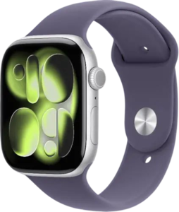 שעון חכם 46mm Watch 11 GPS+Cell Silver Aluminium Purple Fog Band
