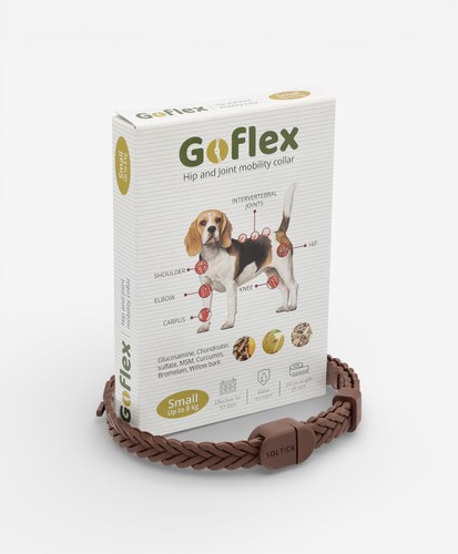 Goflex לכלב – קולר לבעיות מפרקים לכלב קטן עד 8 ק