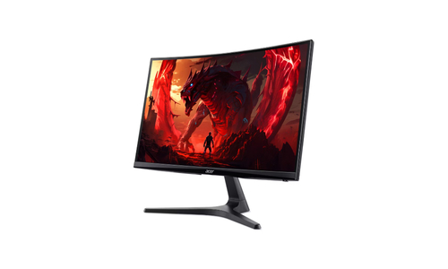 מסך מחשב גיימינג קעור Acer Nitro ED240Q  23.6 Inch FHD VA 240Hz 1ms UM.UE0EE.010 למחשבי PC וקונסולות