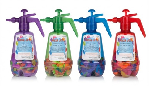 Aqua Jet/ בקבוק התזה ובלוני מים 