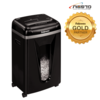 מגרסת נייר מיקרו-פתיתים Fellowes 450M תקן P-5 פח 22 ליטר