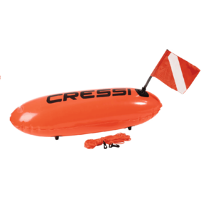 מצוף סימון לצלילה Cressi Torpedo – בטיחות וביצועים מעל פני המים