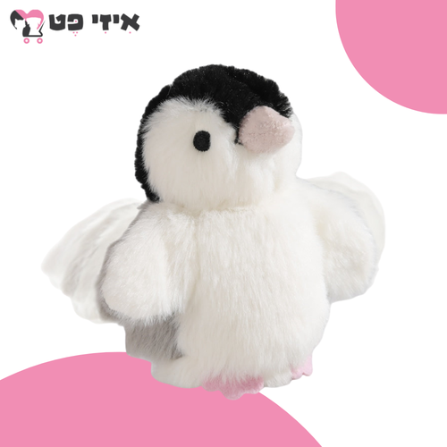 פופוס צעצוע פינגווין מתנדנד נטען מצייץ אינטראקטיבי לחתול FOFOS