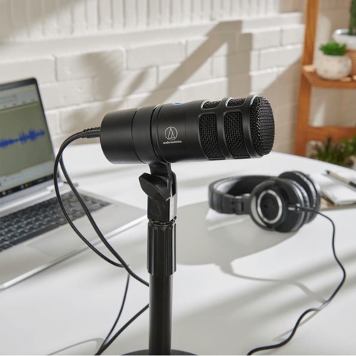 קונדנסר לפודקאסט AUDIO TECHNICA AT2040 USB