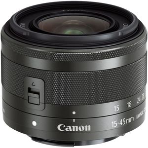 Canon EF-M 15-45mm f/3.5-6.3 IS STM (Black) - יד שניה!