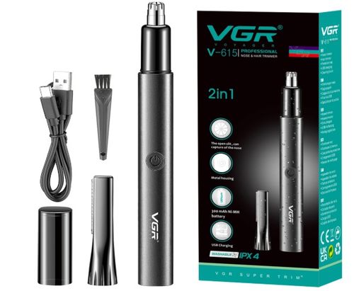 קוצץ אף/שיער 2 ב- 1 דגם VGR-615