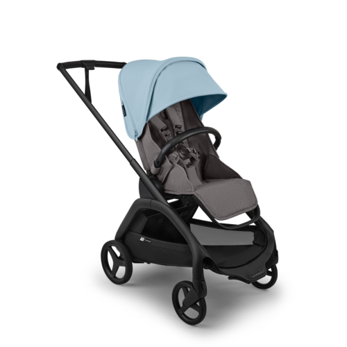 עגלת תינוק בוגבו דרגונפליי פלוס – Bugaboo Dragonfly Plus צבע אפור גגון ורוד סקייליין