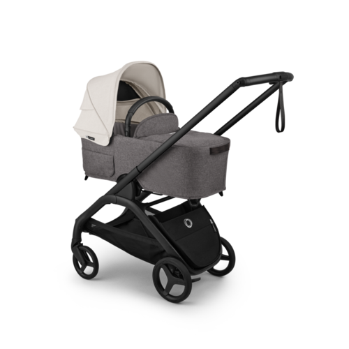 עגלת תינוק בוגבו דרגונפליי פלוס – Bugaboo Dragonfly Plus צבע אפור גגון לבן מיסטי