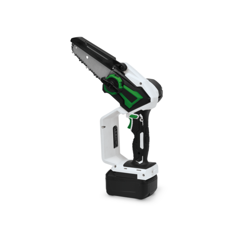 מסור שרשרת נטען 20V CUT Garden Tools עם להב 10 ס״מ, סוללה ומטען