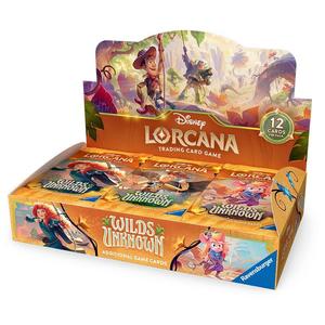 קלפי לורקנה בוסטר בוקס ווילד אנואן Disney Lorcana: Wilds Unknown Booster Box - Wilds Unknown (12)