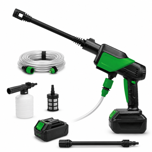 אקדח לחץ מים נטען 20V CUT Garden Tools כולל סוללה ומטען