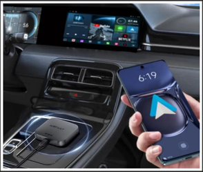 דונגל לרכב ACEFAST QC2 – קופסת אנדרואיד ומתאם אלחוטי ל-CarPlay ו-Android Auto