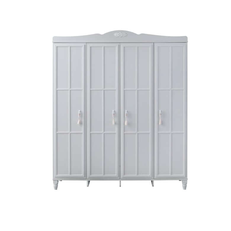 ארון 4 דלתות Royal White מבית Ekin