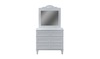 שידת מגירות מעוצבת Royal White מבית Ekin