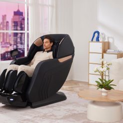  Comfy CZ7 – כורסת עיסוי מתקדמת מבית Medics Care שחור 